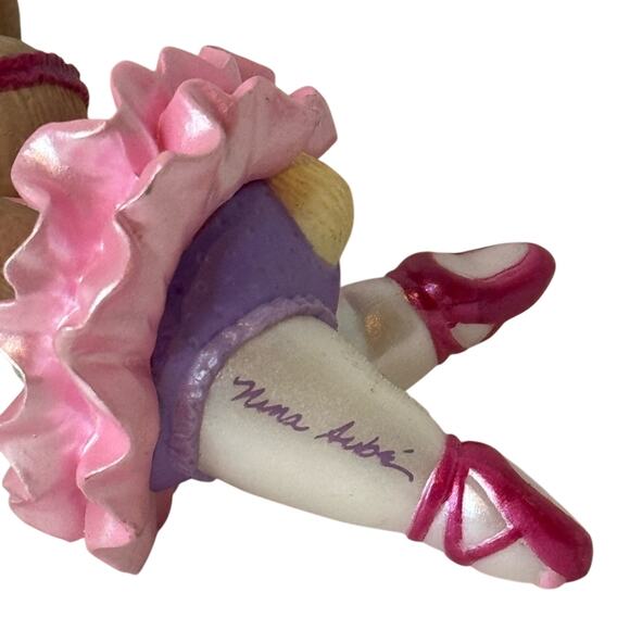 Vintage Hallmark Ballerina Bunny Ornament - Picture 4 of 4